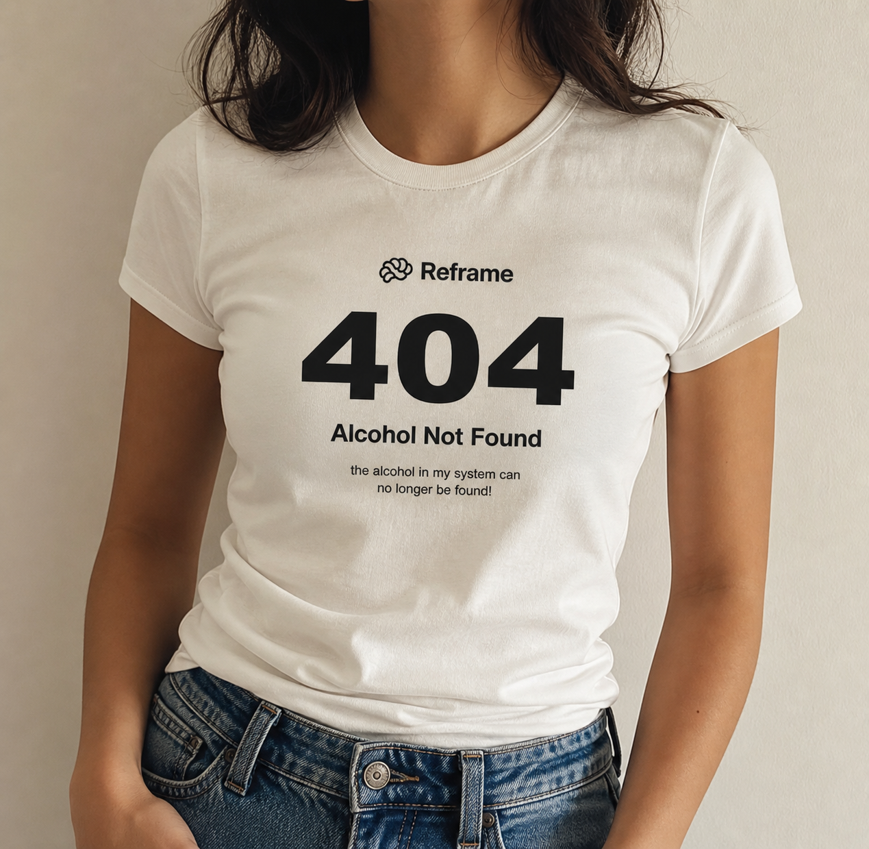 404 Women's T-Shirt, Ivory