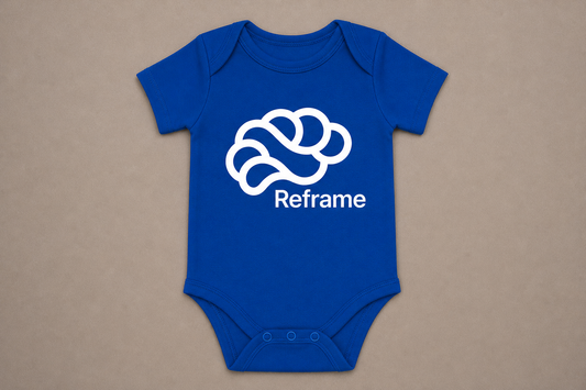 Reframe Baby Onesie - Blue