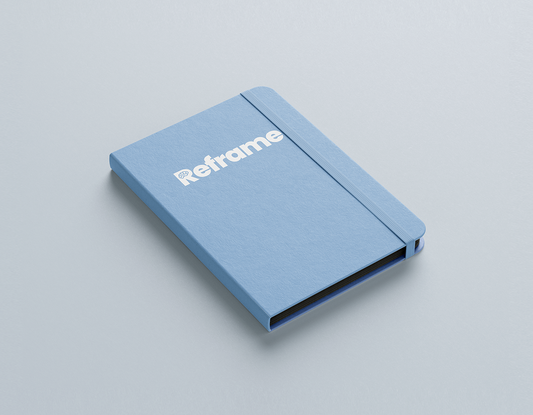 Logo Hardcover Journal, Light Blue